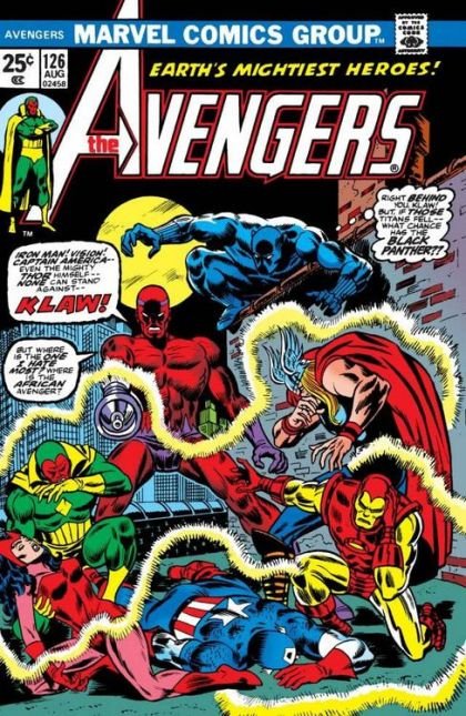 The Avengers, Vol. 1 #126 - All the Sounds and Sights of Death!