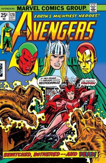 The Avengers, Vol. 1 #128 - Bewitched, Bothered, and Dead!