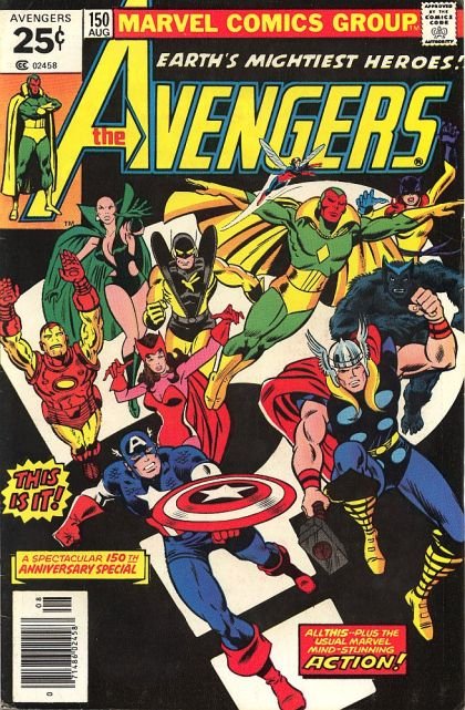 The Avengers, Vol. 1 #150A - Avengers Assemble!