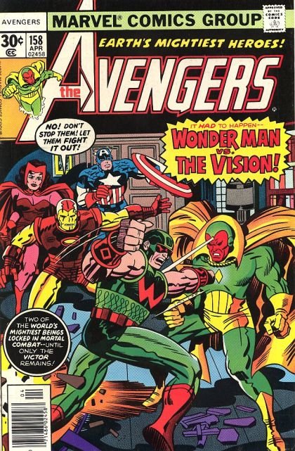 The Avengers, Vol. 1 #158B - When Avengers Clash!!