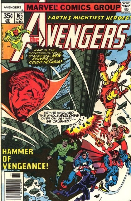 The Avengers, Vol. 1 #165B - Hammer Of Vengeance!