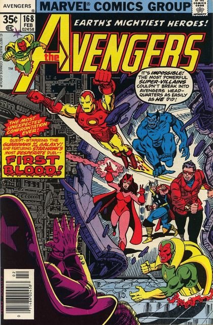 The Avengers, Vol. 1 #168A - First Blood