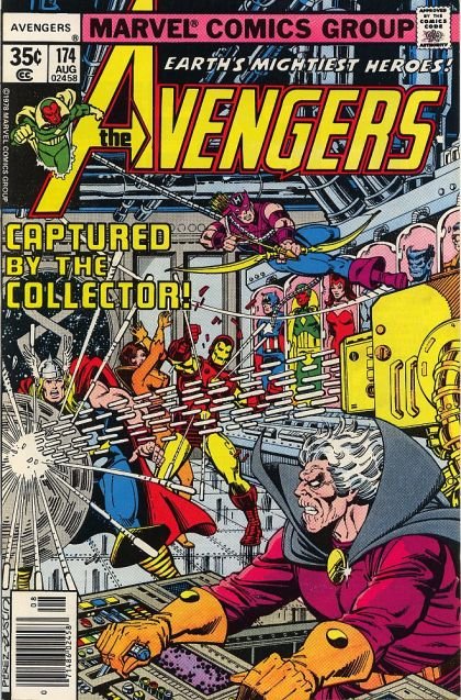 The Avengers, Vol. 1 #174B (Newsstand Edition) — Captives of the Collector!