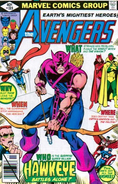 The Avengers, Vol. 1 #189 (A)