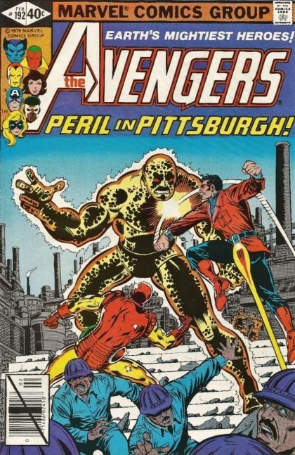 The Avengers, Vol. 1 #192A - Steel City Nightmare!