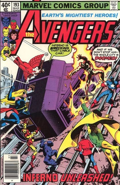 The Avengers, Vol. 1 #193B - Battleground: Pittsburgh!