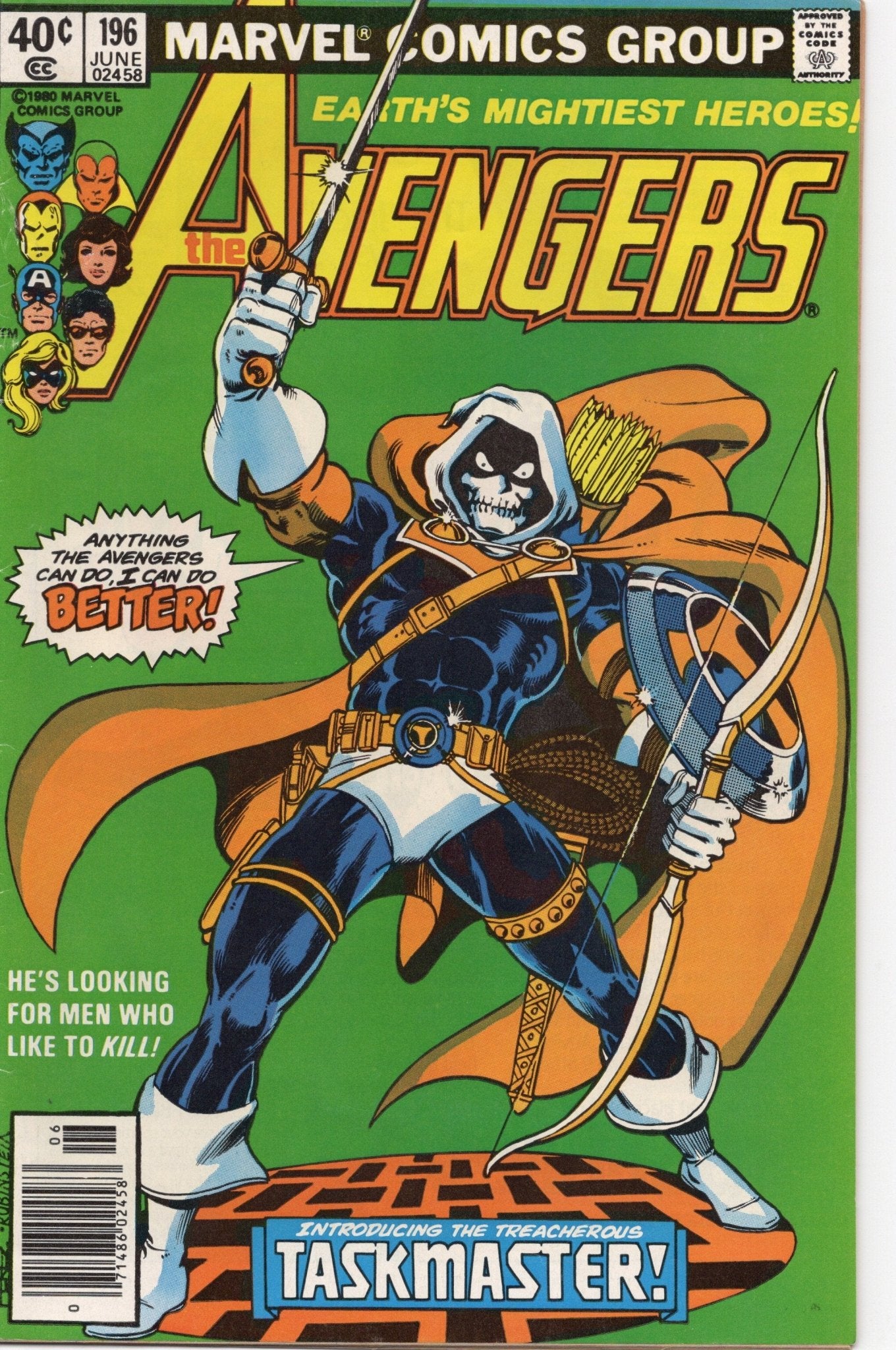 The Avengers, Vol. 1 196 Newstand Edition - Cadets Toys & Comics