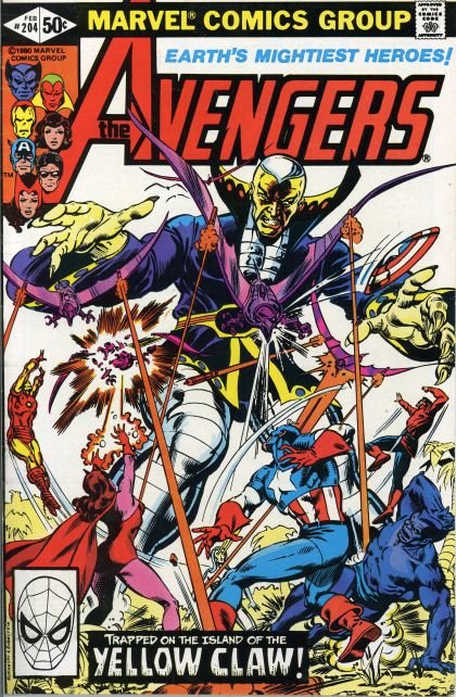 The Avengers, Vol. 1 #204A - Claws Across the Water!