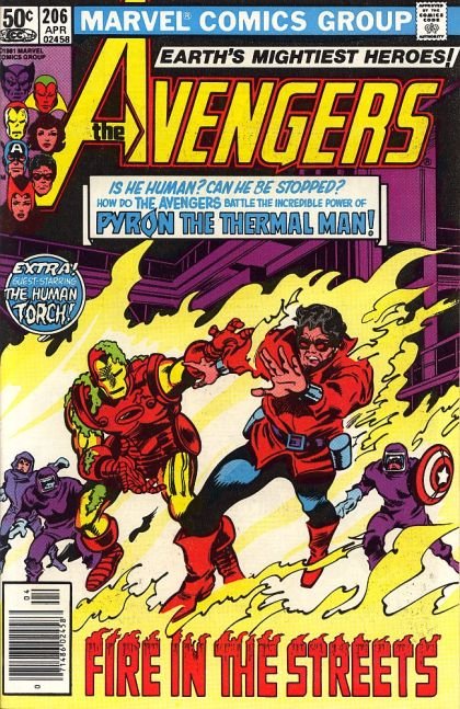 The Avengers, Vol. 1 #206 (B)
