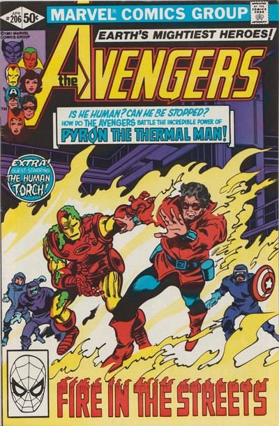 The Avengers, Vol. 1 #206A - Fire in the Streets!