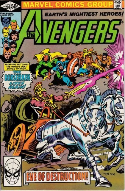 The Avengers, Vol. 1 #208A - Eve of Destruction!