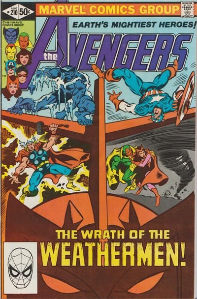 The Avengers, Vol. 1 #210A - You Don't Need The Weathermen To Know Which Way The Wind Blows!
