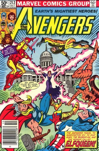 The Avengers, Vol. 1 #212B - Men of Deadly Pride!