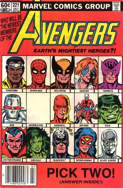 The Avengers, Vol. 1 #221B - ...New Blood!