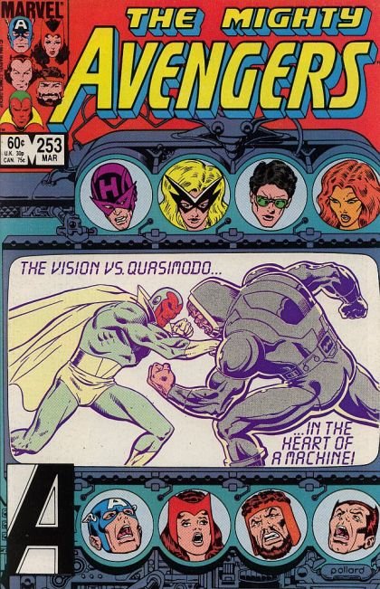 The Avengers, Vol. 1 #253A - Conquering Vision