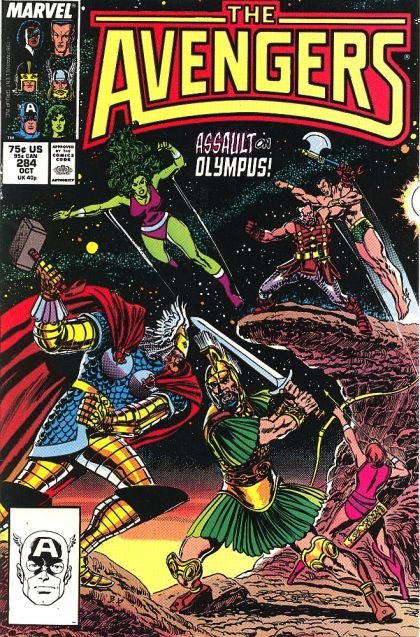 The Avengers, Vol. 1 #284A - Battleground: Olympus