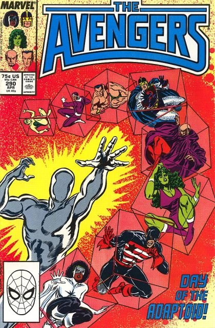 The Avengers, Vol. 1 #290A - The World According to the Adaptoid!