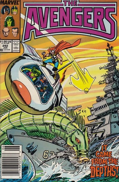 The Avengers, Vol. 1 #292B - The Dragon in the Sea!
