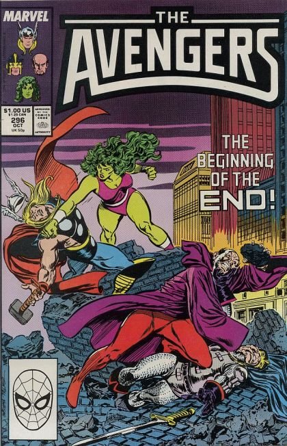 The Avengers, Vol. 1 #296A - Hearts Of Oak... And Heads To Match!