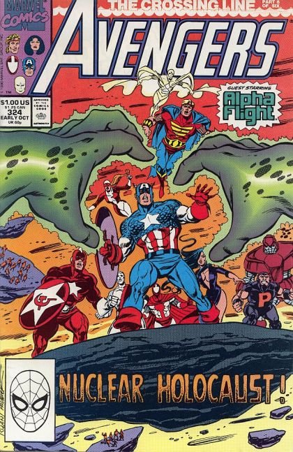 The Avengers, Vol. 1 #324A (Direct Edition)