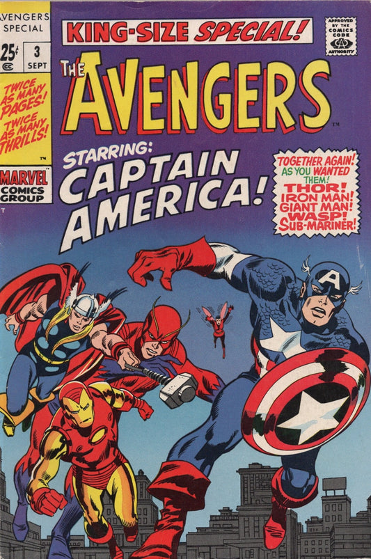 The Avengers, Vol. 1 Annual 3 - Cadets Toys & Comics