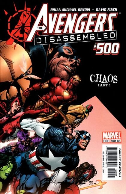 The Avengers, Vol. 3 #500 (A)