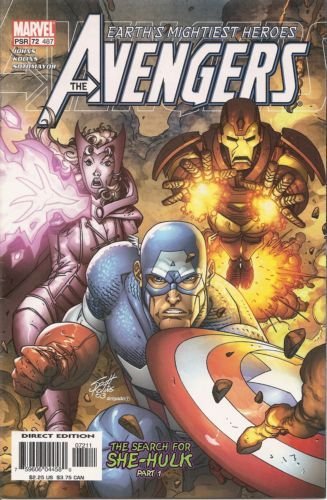 The Avengers, Vol. 3 #72A (Direct Edition)