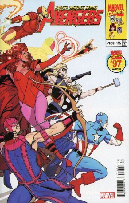 The Avengers, Vol. 9 #10B (Jamie McKelvie Marvel '97 Variant)