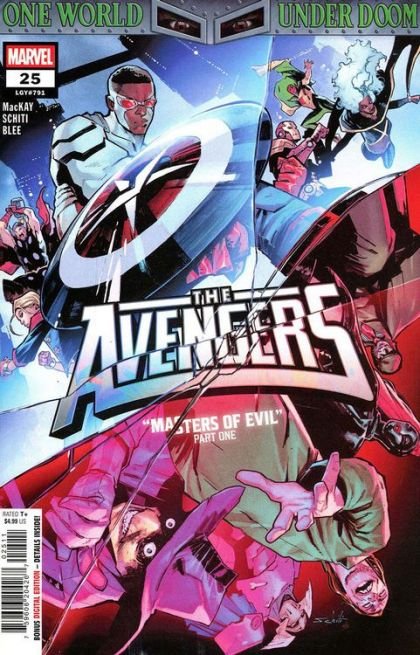 The Avengers, Vol. 9 #25A (Valerio Schiti Regular)