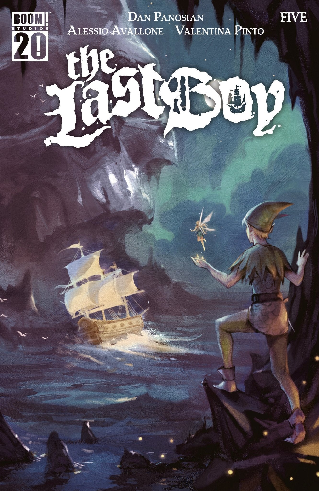 El último chico #5 Variante B (Vestido, Fong)