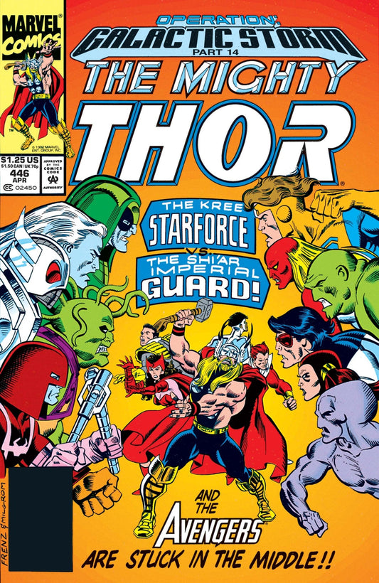 The Mighty Thor Issue 446 - Direct Edition - Cadets Toys & Comics