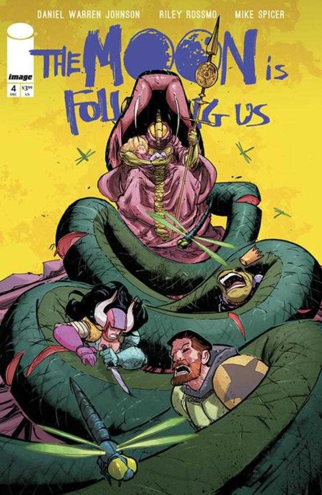 The Moon Is Following Us 4 (Of 10) Cover A Riley Rossmo & Mike Spicer - Cadets Toys & Comics