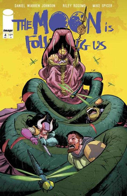 The Moon Is Following Us 4 (Of 10) Cover A Riley Rossmo & Mike Spicer - Cadets Toys & Comics