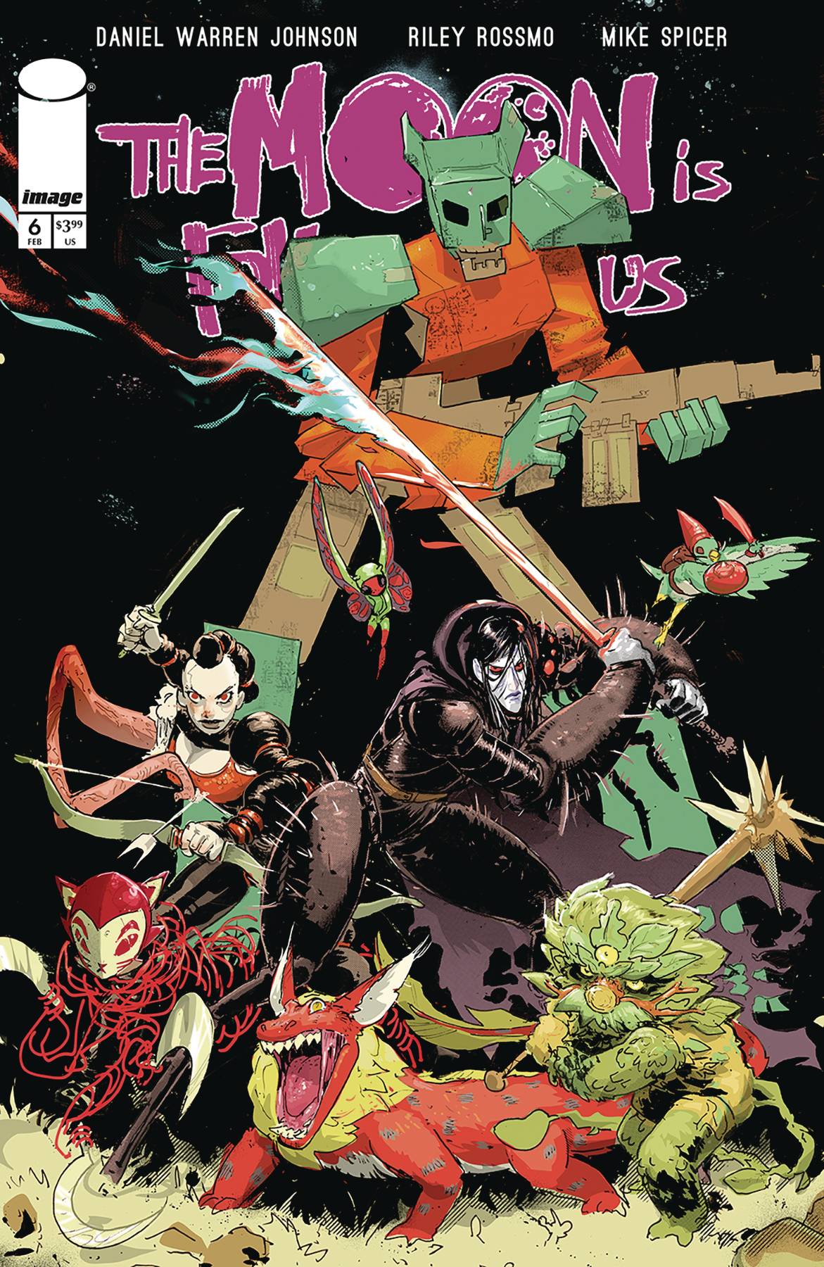 The Moon is Following Us 6 (of 10) Cover A - Cadets Toys & Comics