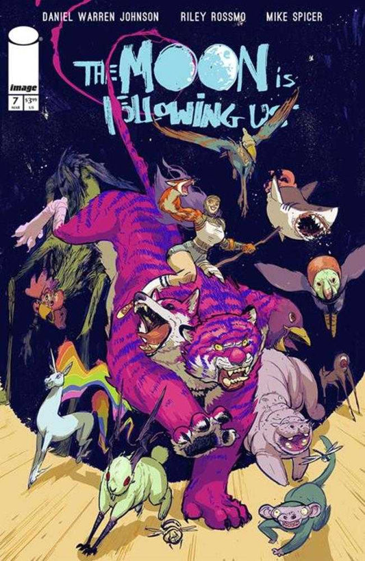 The Moon Is Following Us 7 (Of 10) Cover A Riley Rossmo & Mike Spicer - Cadets Toys & Comics