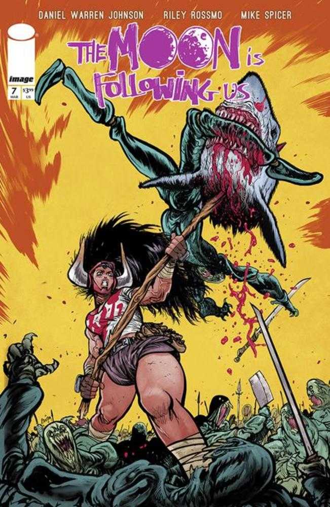 The Moon Is Following Us 7 (Of 10) Cover B Daniel Warren Johnson & Mike Spicer Variant - Cadets Toys & Comics