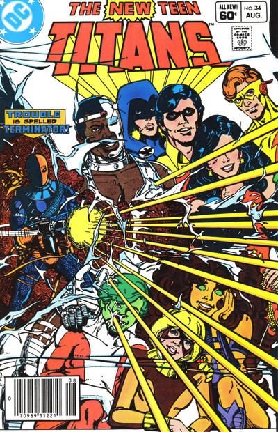 The New Teen Titans, Vol. 1 #34B (Newsstand Edition) — Endings...and Beginnings