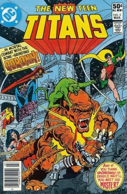 The New Teen Titans, Vol. 1 #5B (Newsstand Edition) — Trigon Lives!