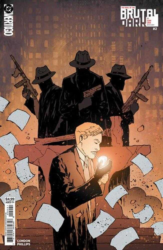 The Peril Of The Brutal Dark An Ezra Cain Mystery 2 (Of 6) Cover B Christopher Mitten Card Stock Variant (Mature) - Cadets Toys & Comics