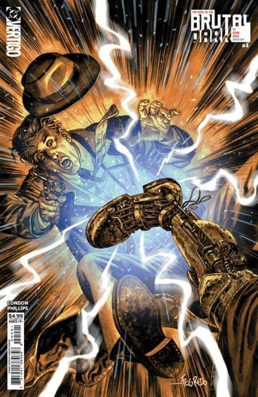 The Peril Of The Brutal Dark An Ezra Cain Mystery 4 (Of 6) Cover B Duncan Fegredo Card Stock Variant (Mature) - Cadets Toys & Comics