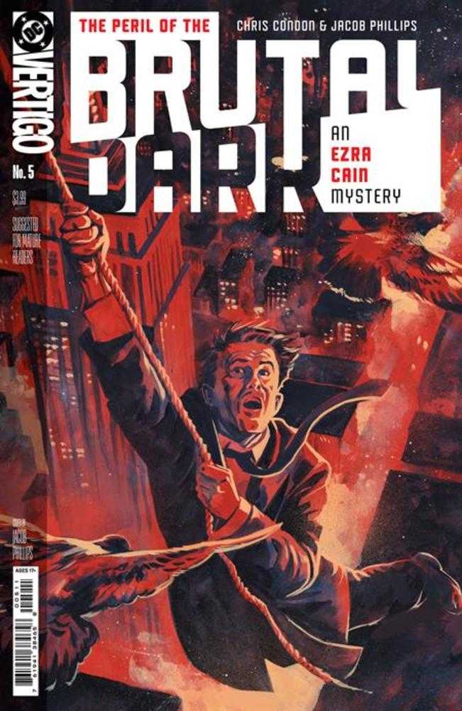 The Peril Of The Brutal Dark An Ezra Cain Mystery 5 (Of 6) Cover A Jacob Phillips (Mature) - Cadets Toys & Comics