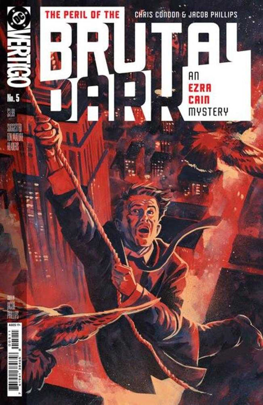 The Peril Of The Brutal Dark An Ezra Cain Mystery 5 (Of 6) Cover A Jacob Phillips (Mature) - Cadets Toys & Comics