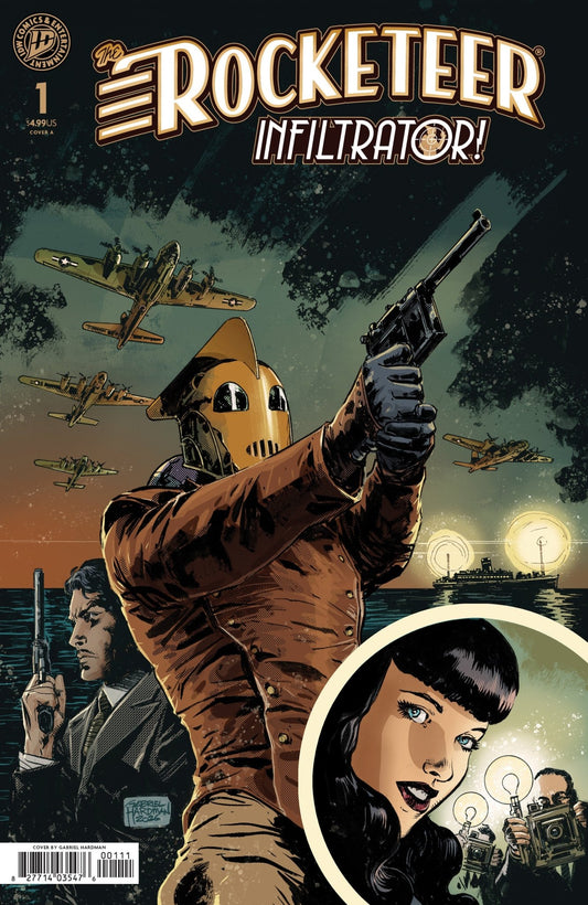 The Rocketeer: Infiltrator! 1 Cover A (Hardman) - Cadets Toys & Comics