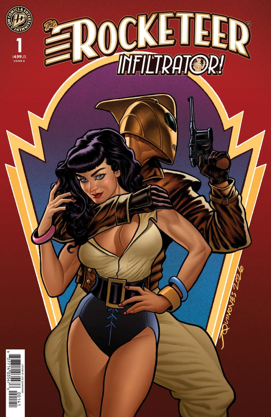 The Rocketeer: Infiltrator! 1 Variant D (Quinones) - Cadets Toys & Comics