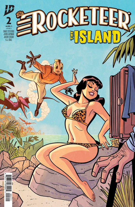 The Rocketeer: The Island 2 Cover A (Edgar) - Cadets Toys & Comics