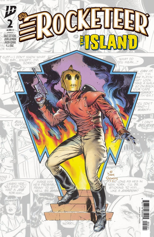 The Rocketeer: The Island 2 Variant B (Stevens) - Cadets Toys & Comics