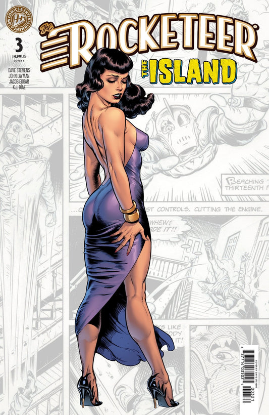 The Rocketeer: The Island 3 Variant B (Stevens) - Cadets Toys & Comics