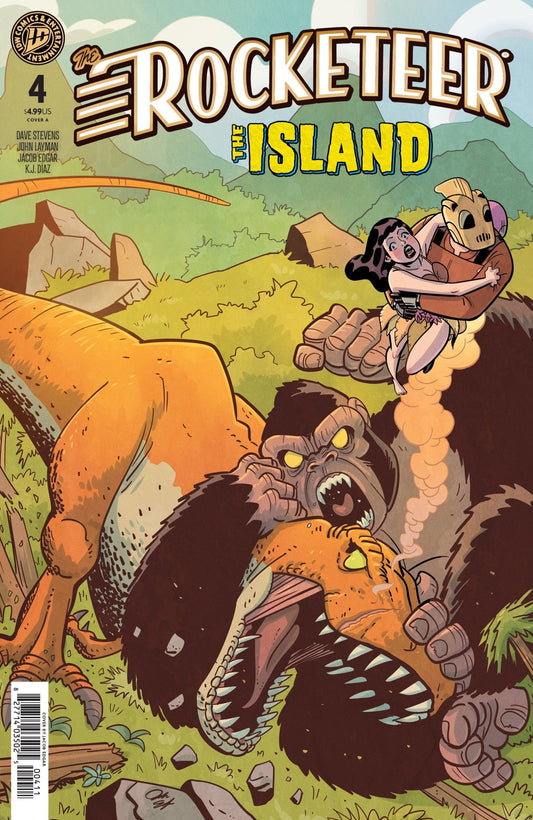 The Rocketeer: The Island 4 Cover A (Edgar) - Cadets Toys & Comics