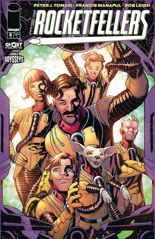 The Rocketfellers 3 Cover B - Cadets Toys & Comics