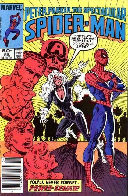 The Spectacular Spider-Man, Vol. 1 #89B (Newsstand Edition) — Power-Search!